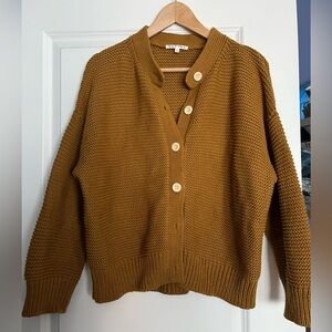 Alex Mill Honey Brown Cardigan Sweater